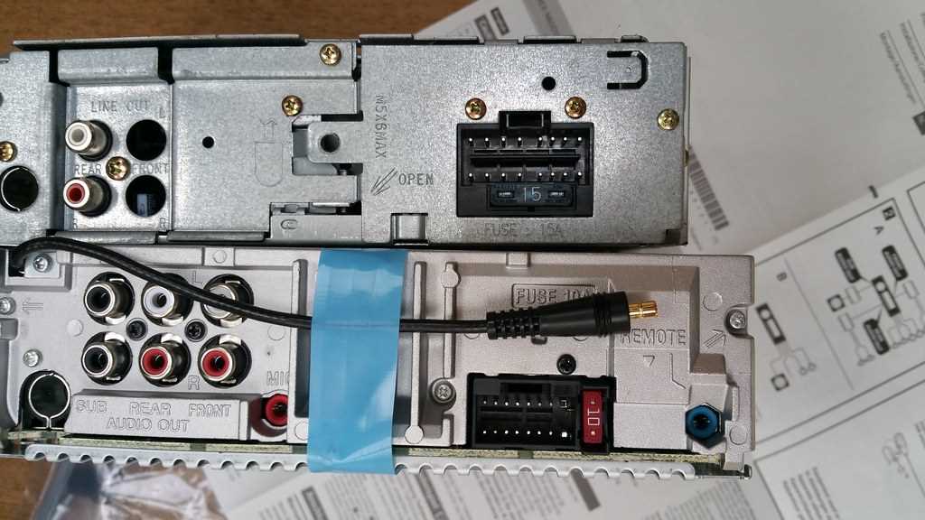 jvc head unit wiring diagram