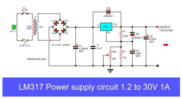 schematic diagram of series circuit with power source