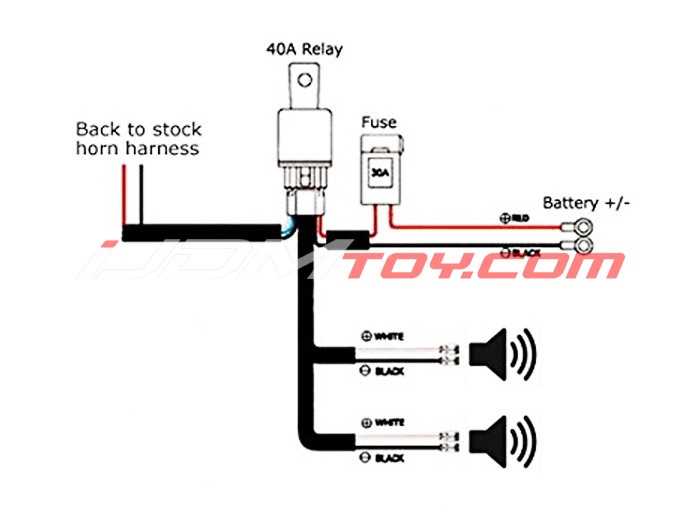 24v horn wiring diagram