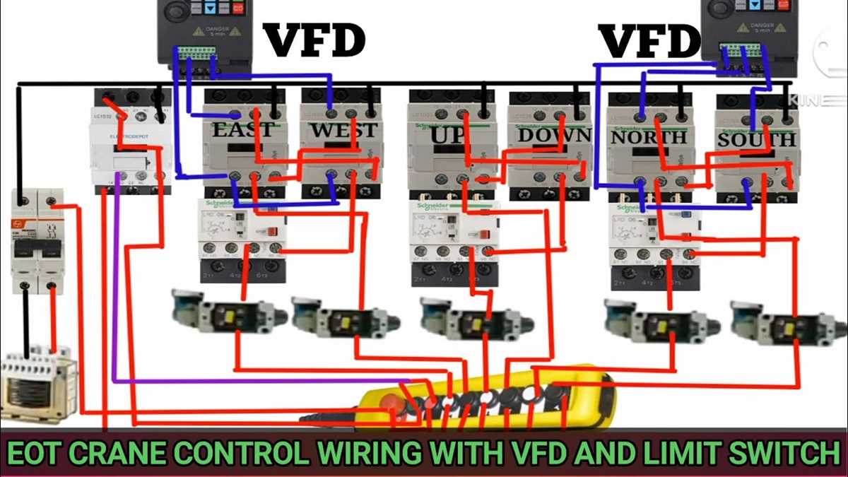 overhead crane control circuit diagram
