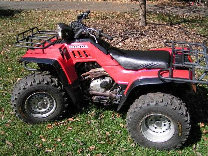 1986 honda fourtrax 350 fuel pump wiring diagram