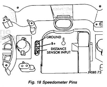 speedometer schematic diagram