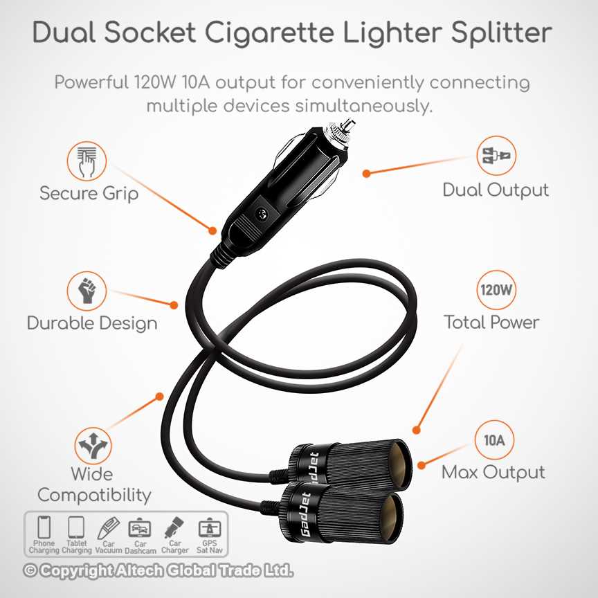 12v cigarette lighter wiring diagram