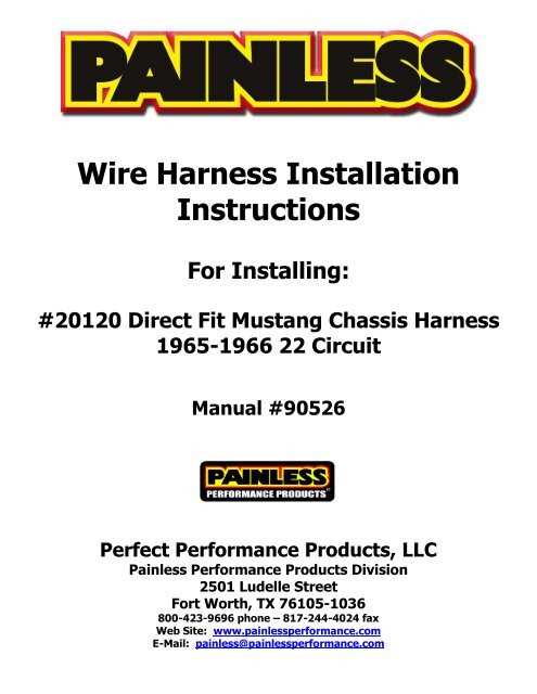 painless wiring diagram