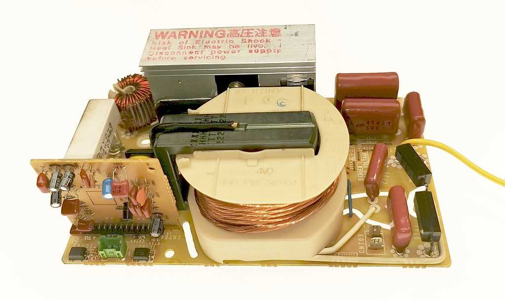 panasonic microwave oven circuit diagram