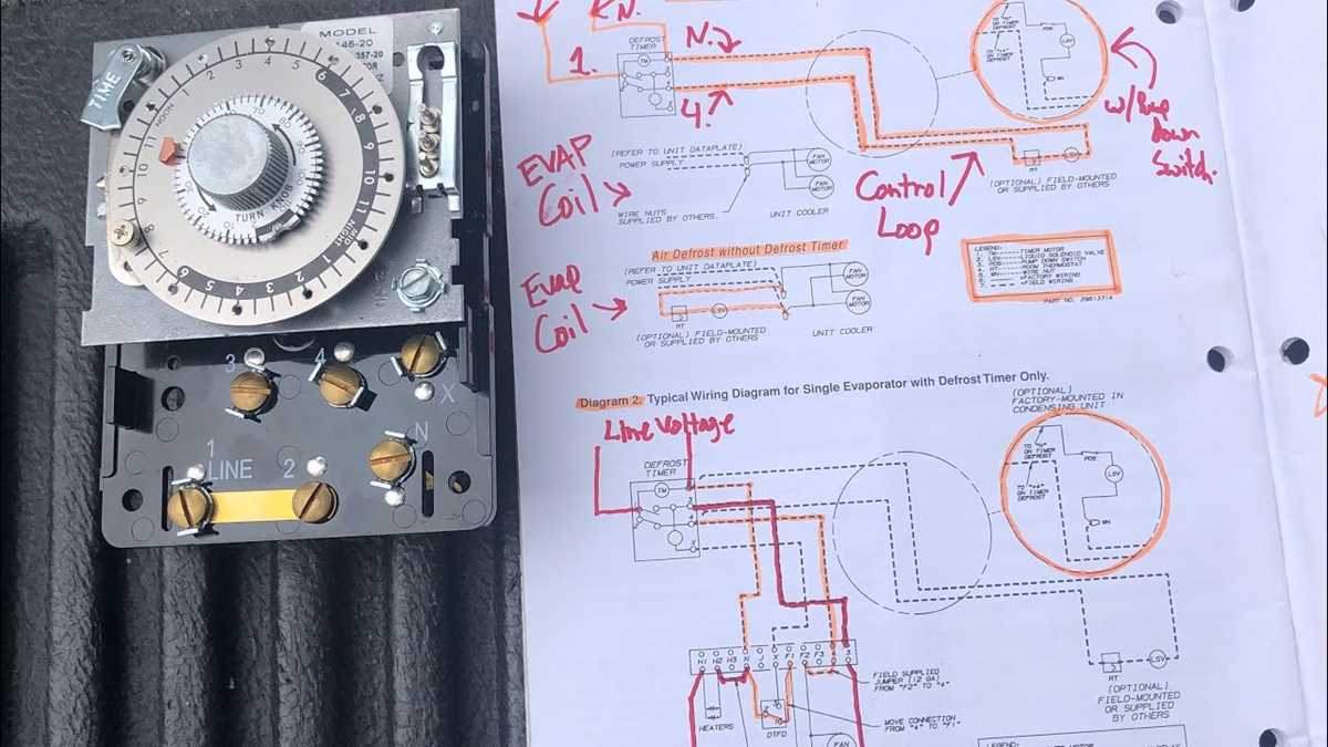paragon defrost timer wiring diagram