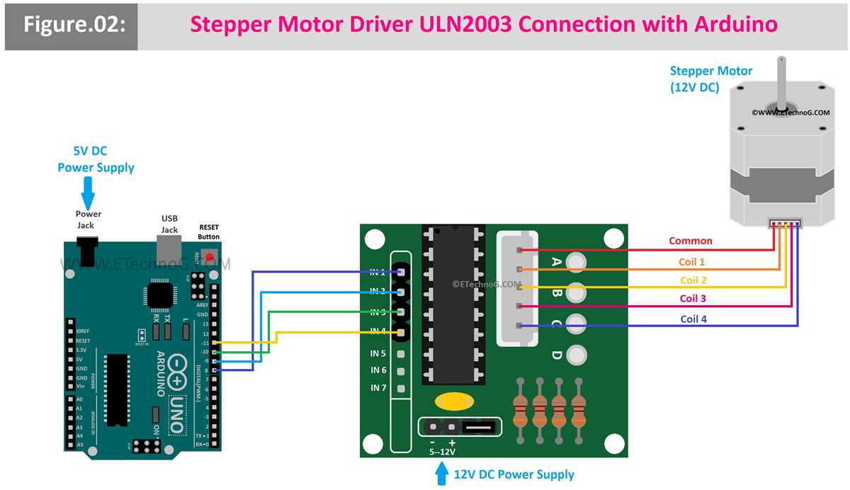 uln2003 circuit diagram