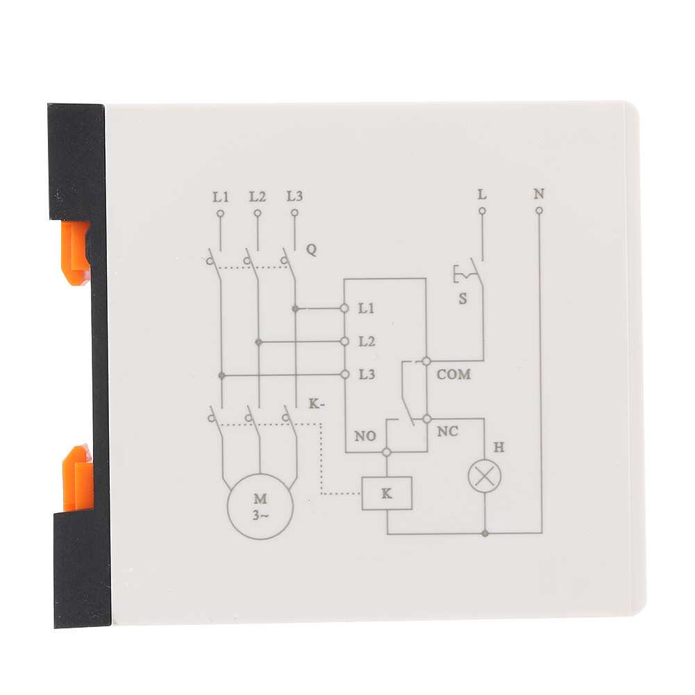 phase sequence relay circuit diagram