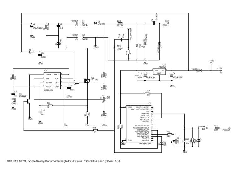 cdi circuit diagram
