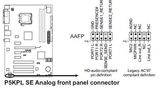 asus p5kpl am ps schematic diagram