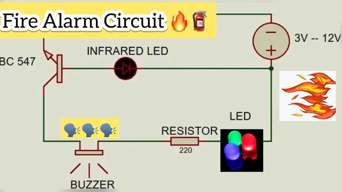 flame detector circuit diagram