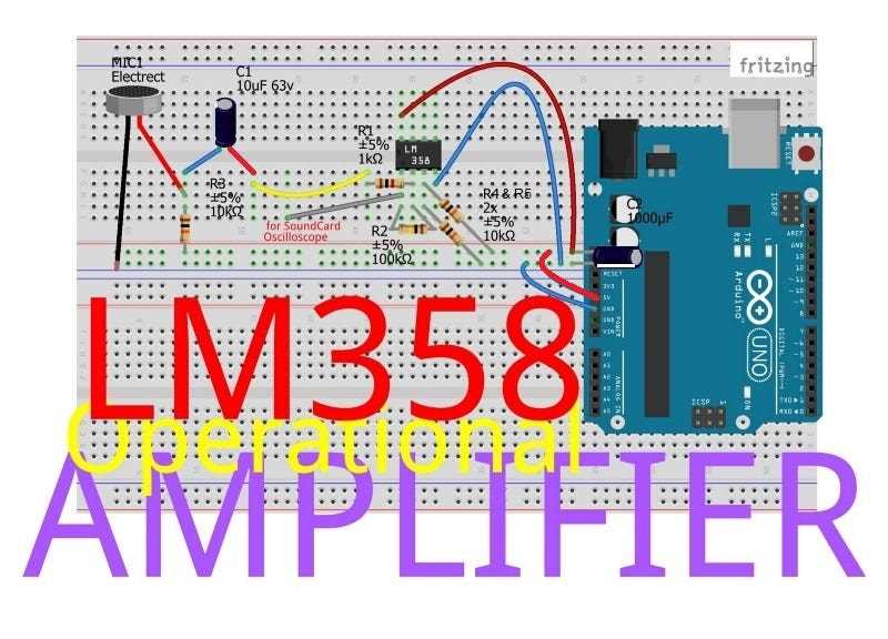 lm358 op amp circuit diagram