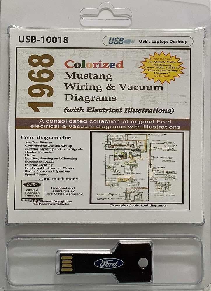 1968 ford mustang electrical wiring diagram