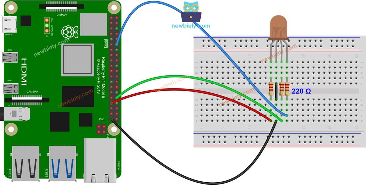 rgb led wiring diagram