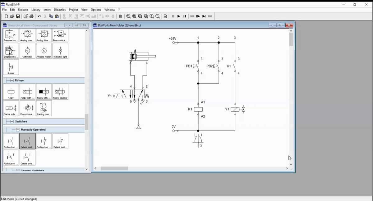 pneumatic circuit diagram software