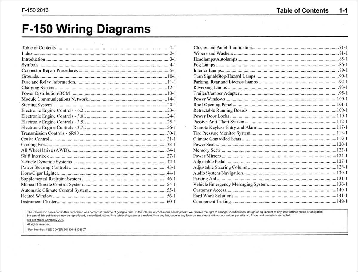 2013 ford f 150 trailer wiring diagram