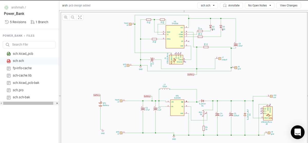 power bank schematic diagram power bank schematic diagram