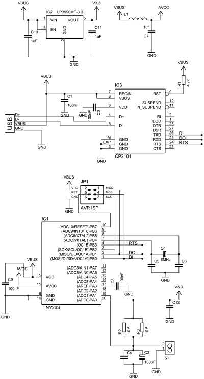 power meter schematic diagram