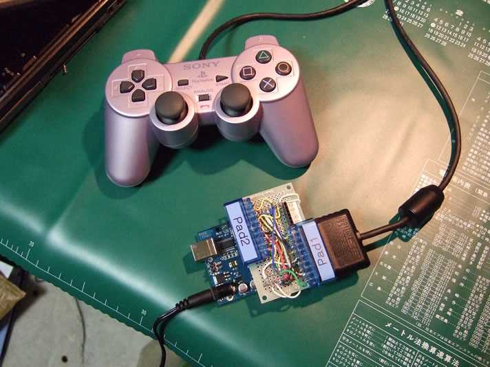 ps2 controller schematic diagram