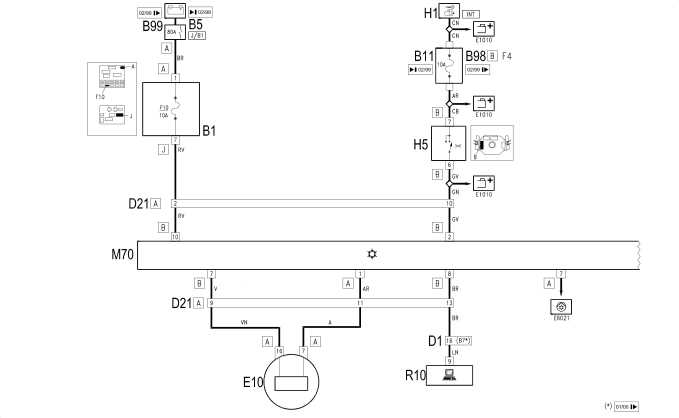 basic car aircon wiring diagram