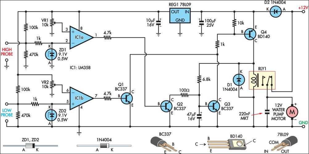 pump circuit diagram