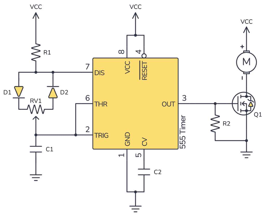 pwm power supply circuit diagram