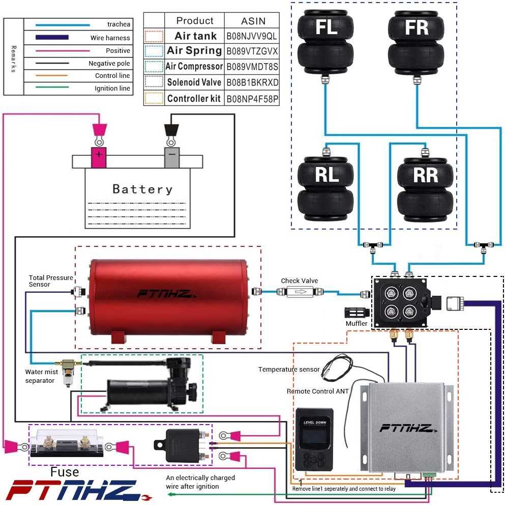 air lift wiring diagram