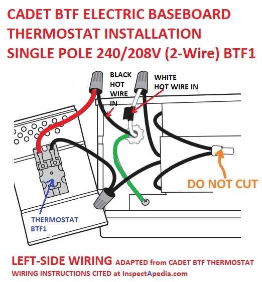 240 volt electric heater wiring diagram