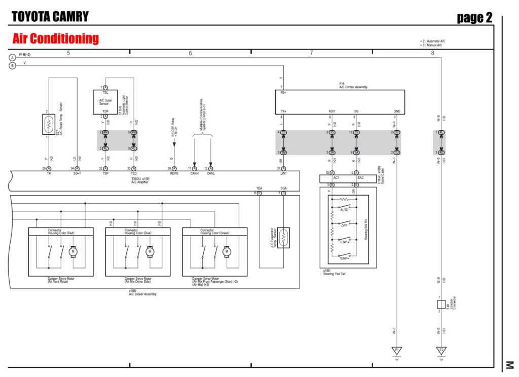 toyota camry electrical wiring diagram