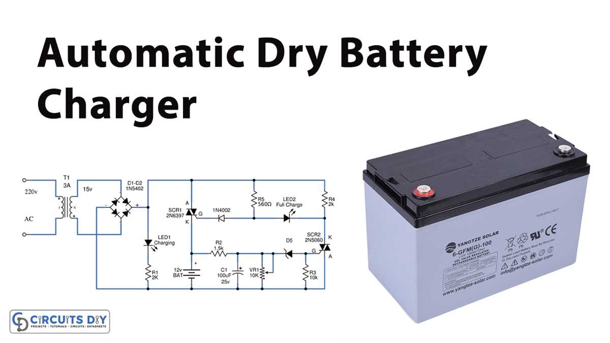 car battery charging circuit diagram