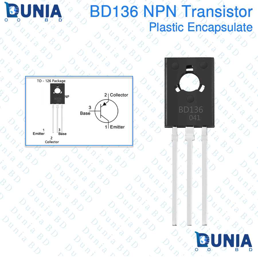 bd136 transistor circuit diagram