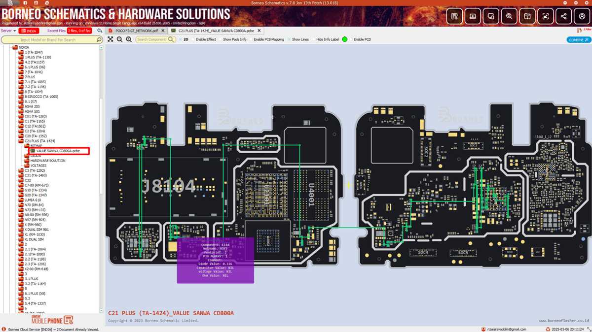 poco f1 schematic diagram