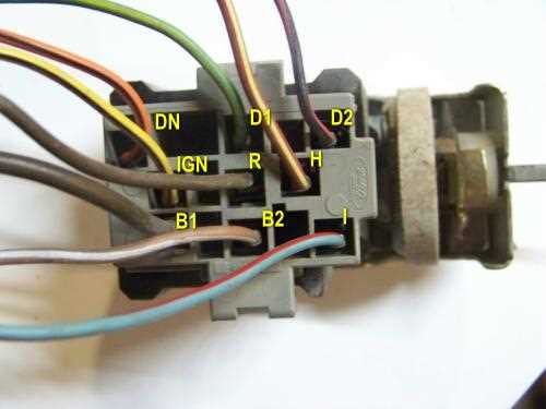 1994 ford ranger headlight switch wiring diagram
