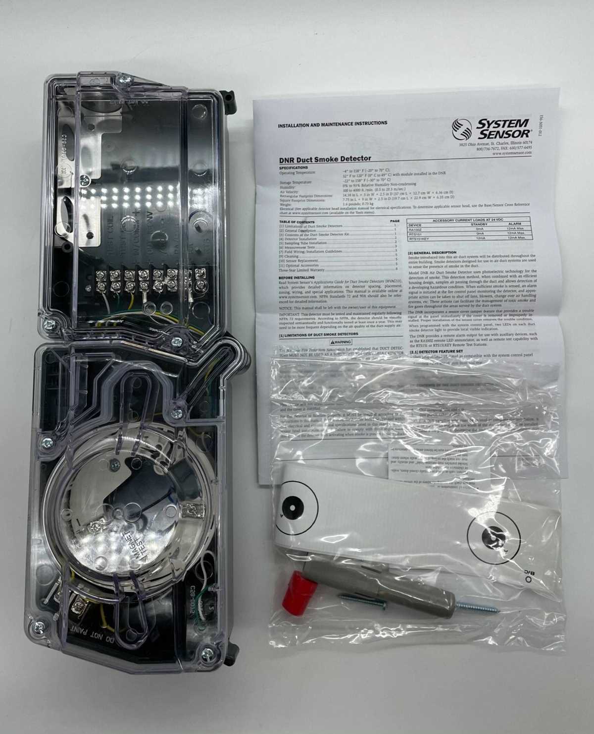 system sensor dnr wiring diagram