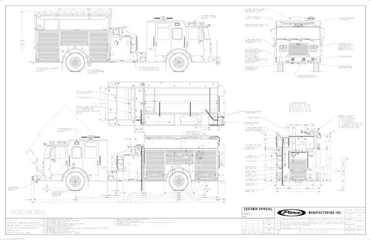 pierce fire truck wiring diagram