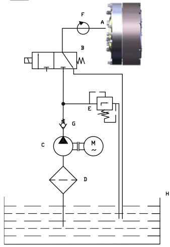 hydraulic schematic diagram