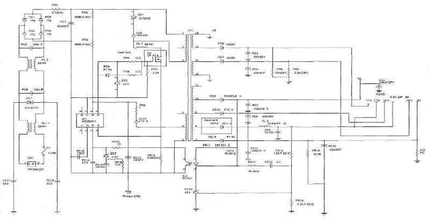 samsung monitor schematic diagram