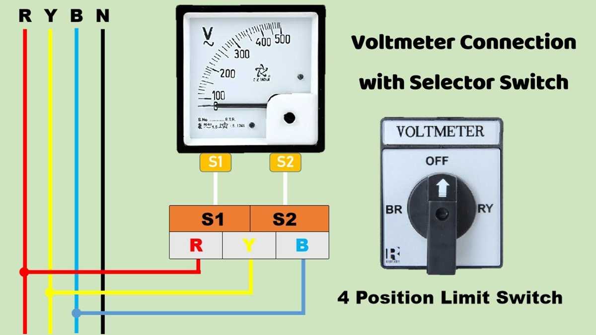 volt meter wiring diagram