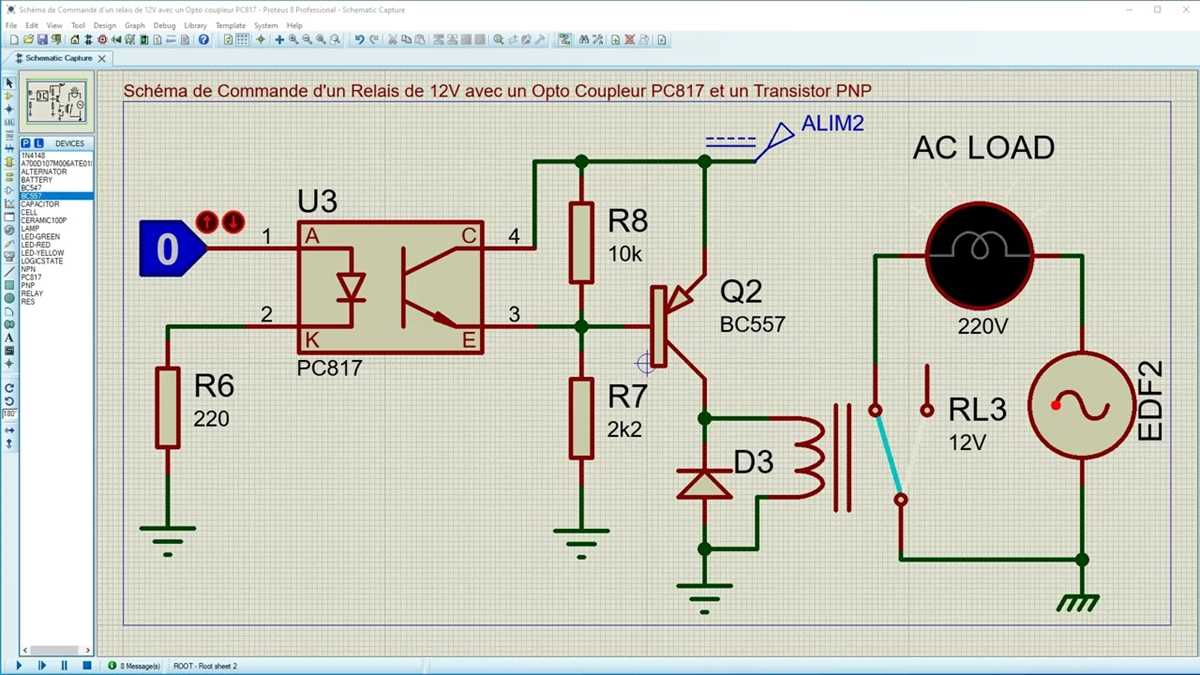 optocoupler schematic diagram