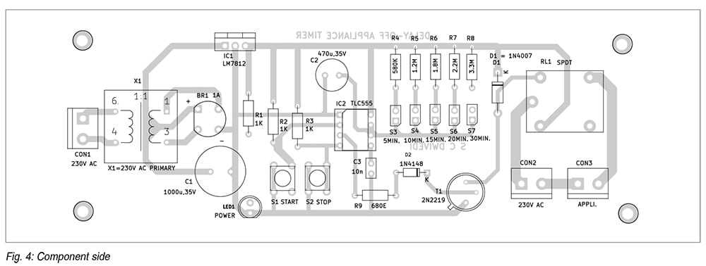 power on delay schematic diagram