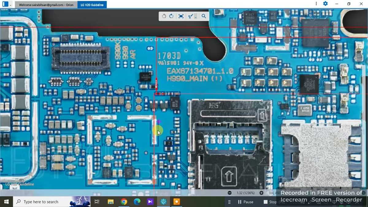 lg v20 schematic diagram