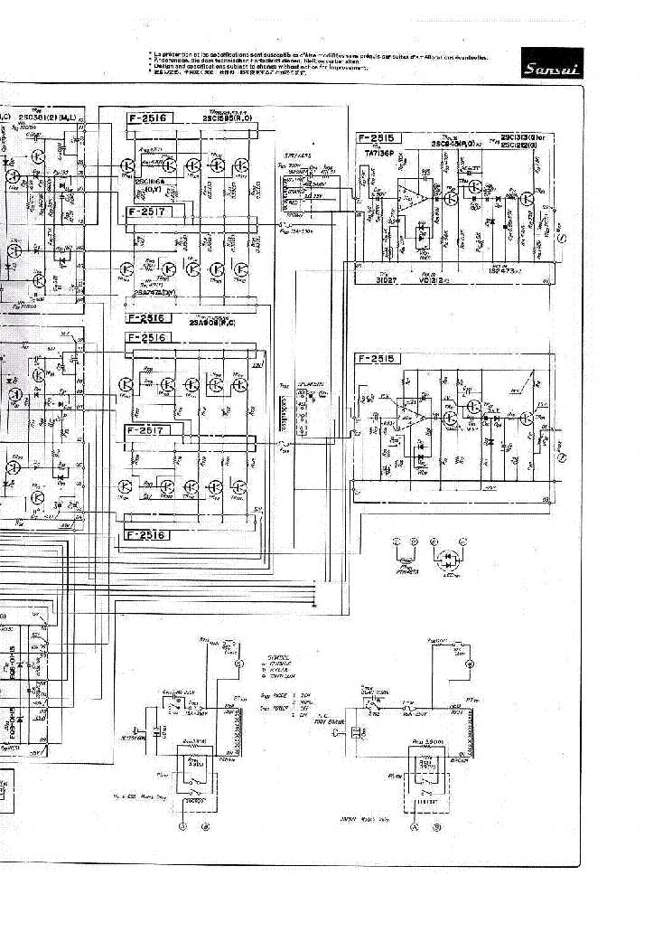 5000 watts amplifier schematic diagram