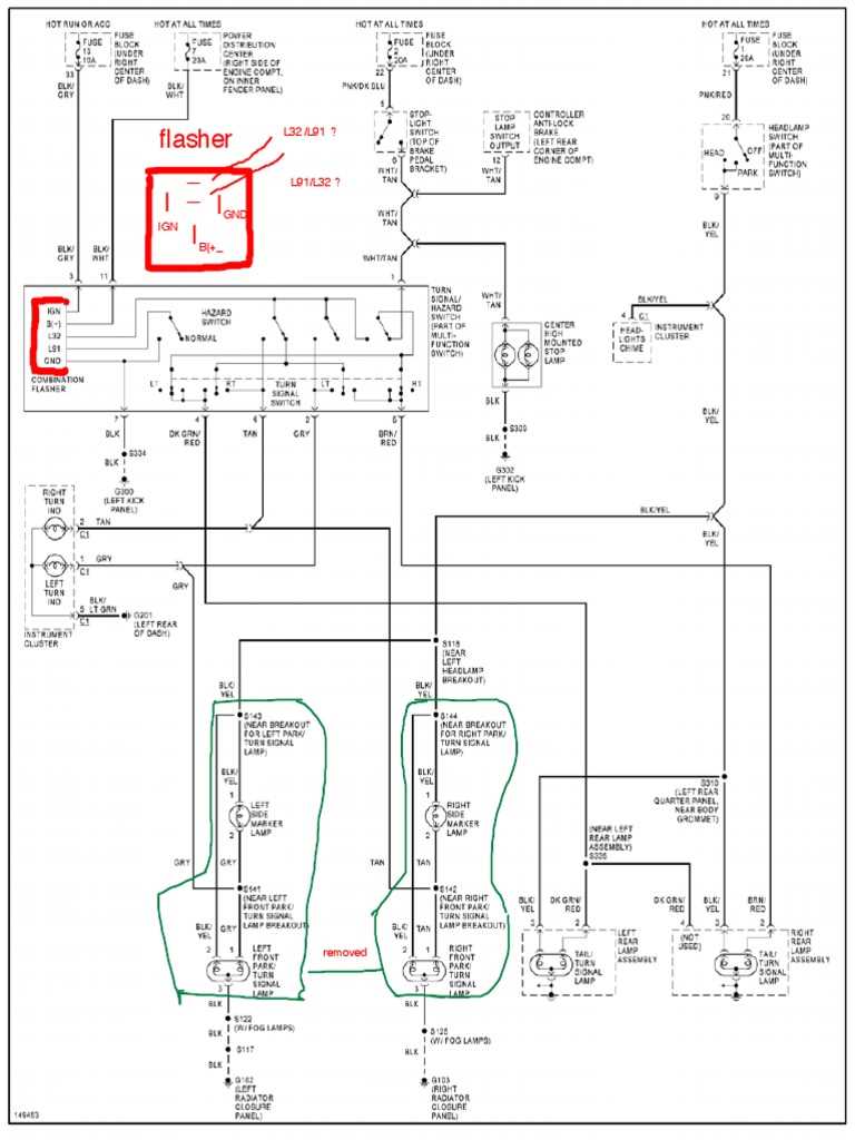 2002 jeep wrangler tail light wiring diagram