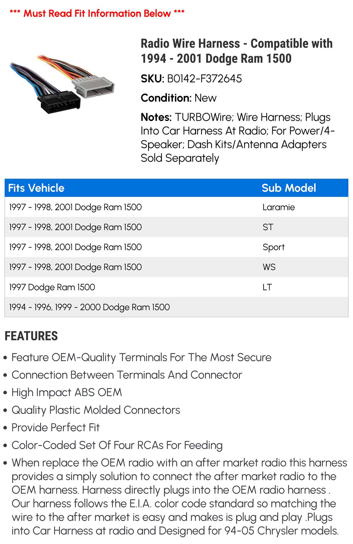 1999 dodge ram 2500 stereo wiring diagram