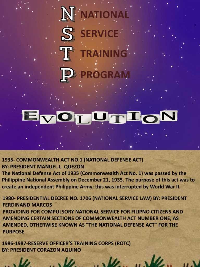 schematic diagram on the evolution of the nstp law