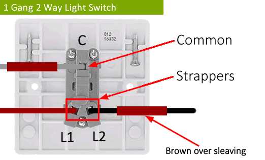 electrical switch circuit diagram