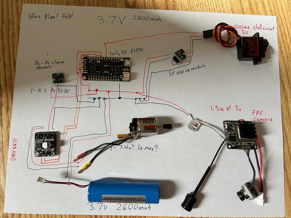 rc car circuit diagram