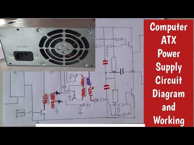 computer smps circuit diagram