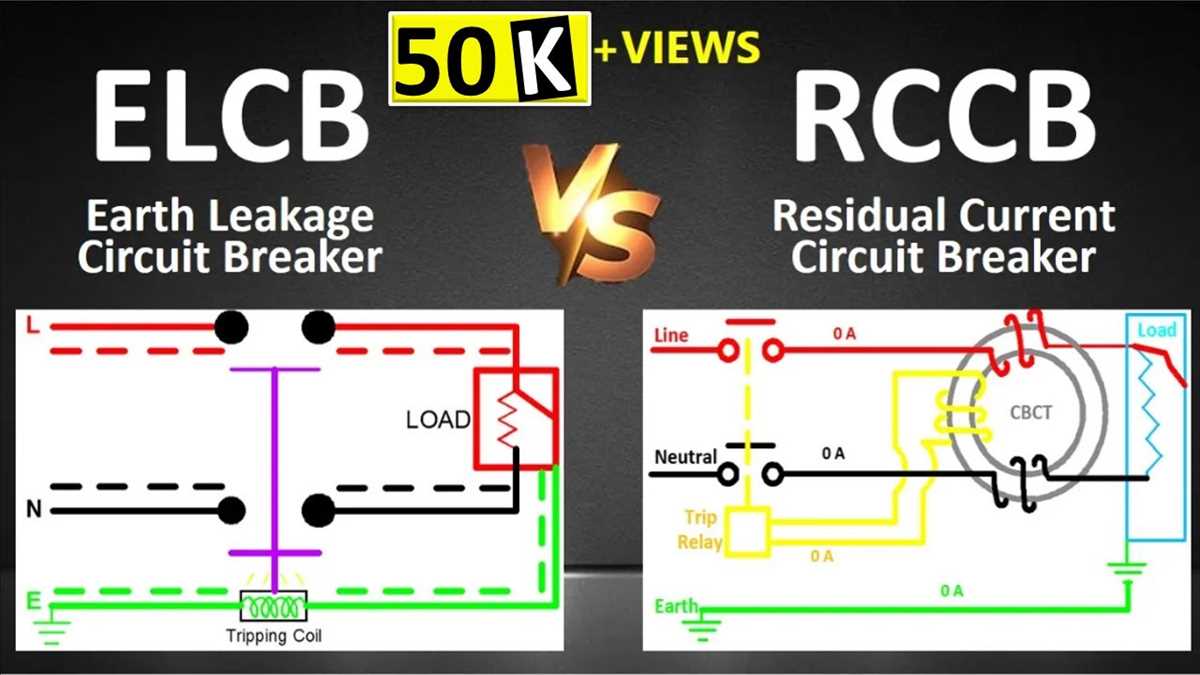 rccb schematic diagram