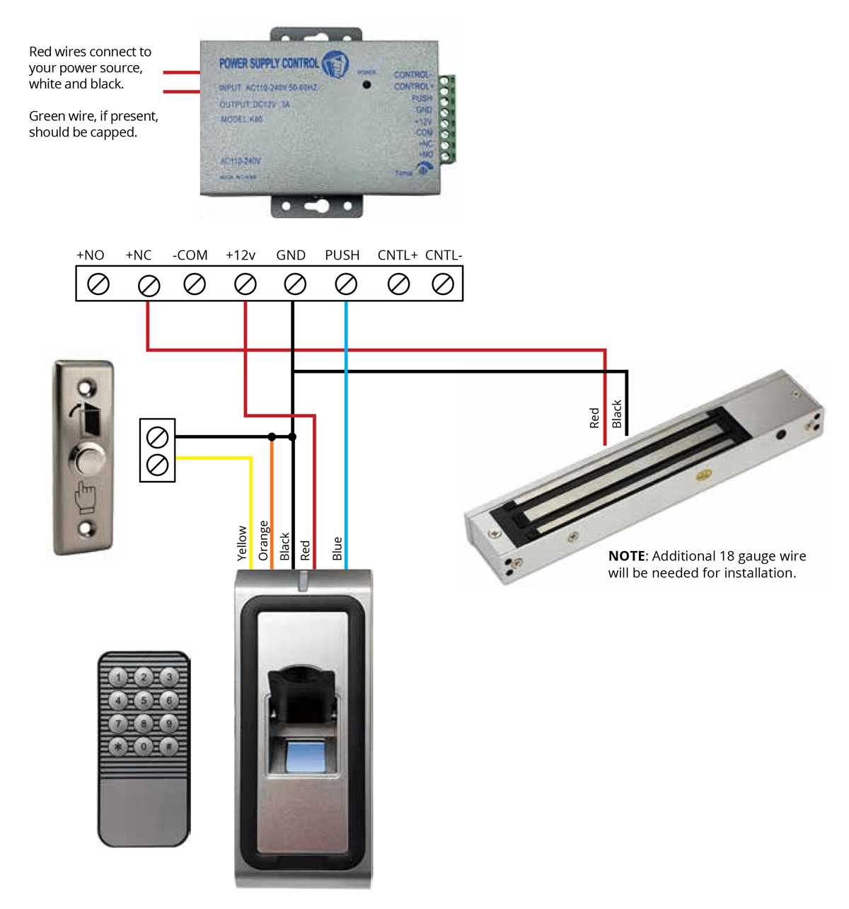 wiring diagram for magnetic door lock wiring diagram for magnetic door lock